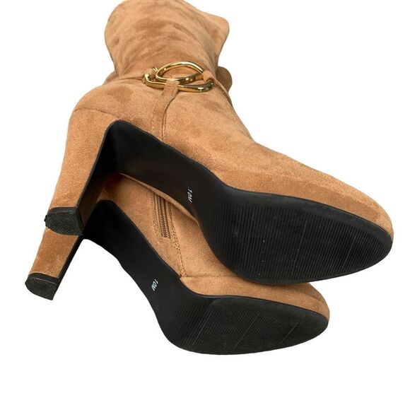IMPO Molita Stretch Faux Suede Over the Calf Platform Boot w/Memory Foam Sz 10 - Picture 9 of 13